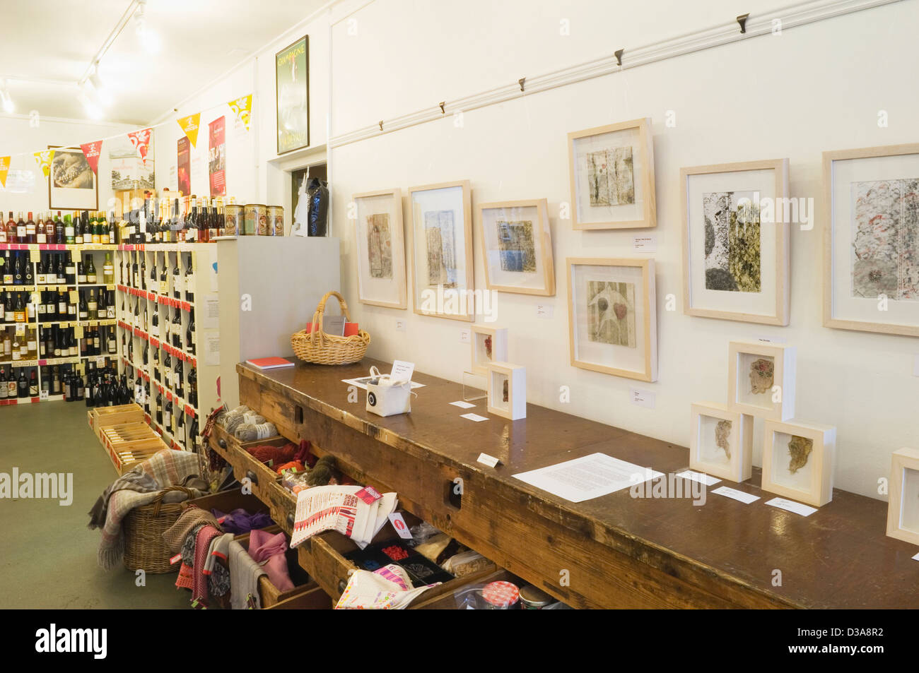 Interior of a gift shop in Kirkwall, Orkney Islands, Scotland Stock ...