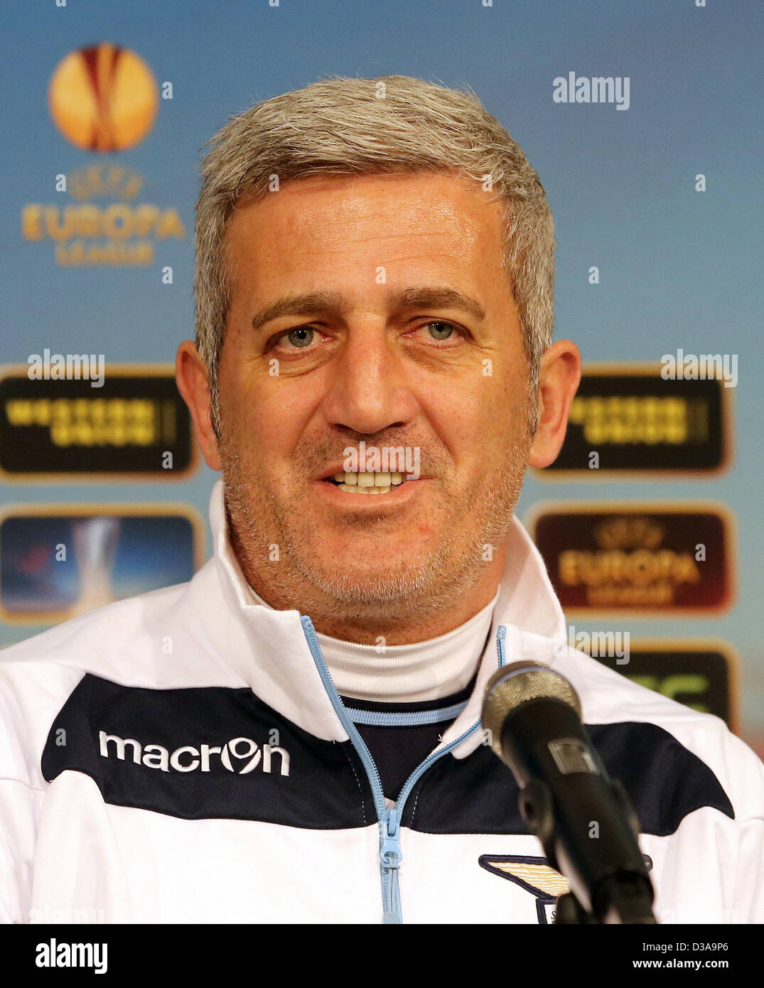 Head Coach Of Lazio Rom Vladimir Petkovic Speaks At A Press Conference In Moenchengladbach Germany 13