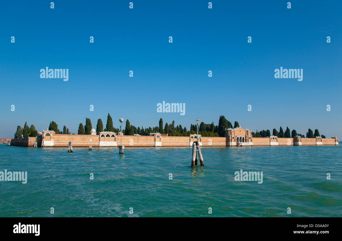 Ornate walls built on water Stock Photo