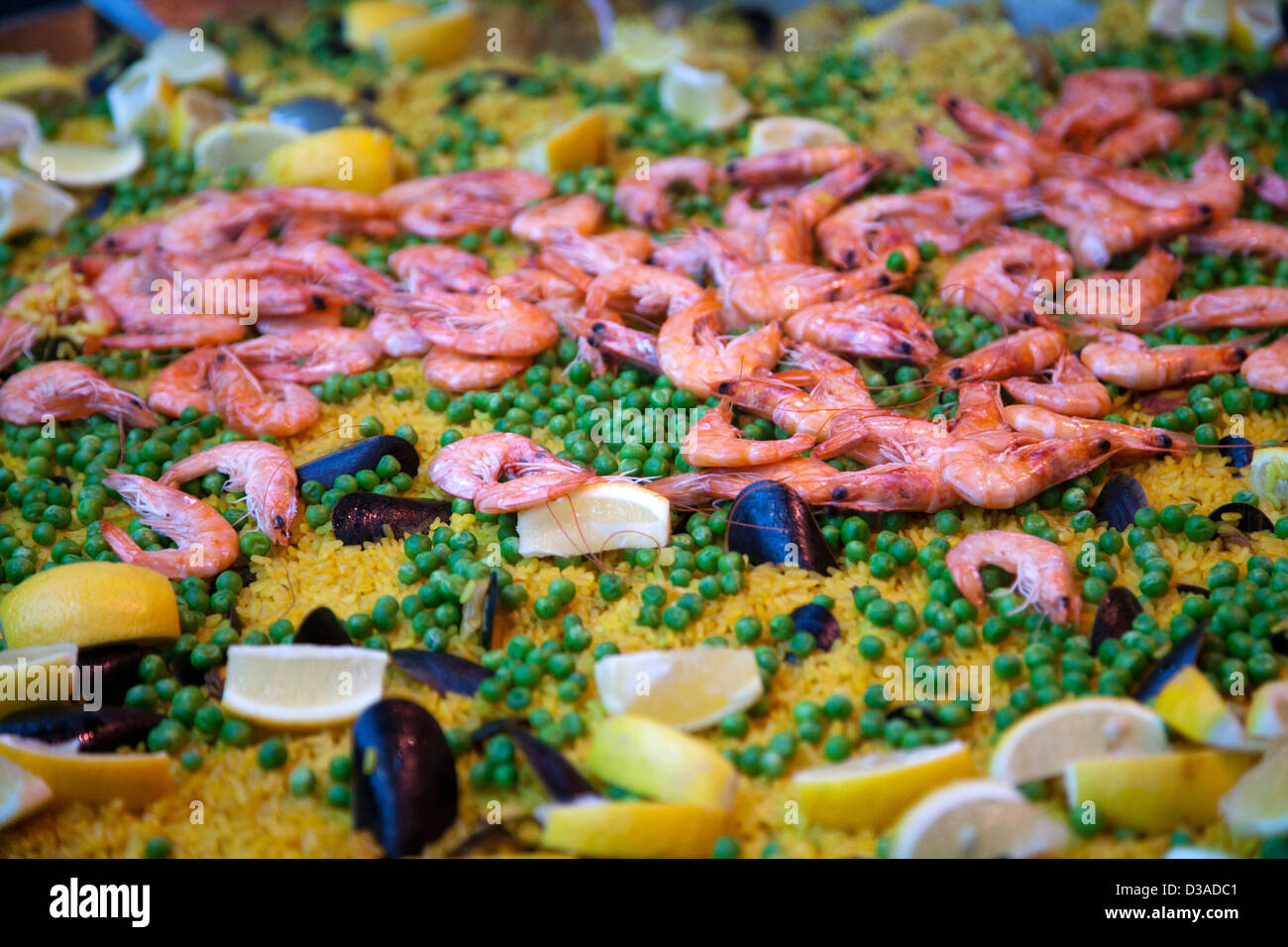 Large Paella at Borough Market SE1 London UK Stock Photo Alamy