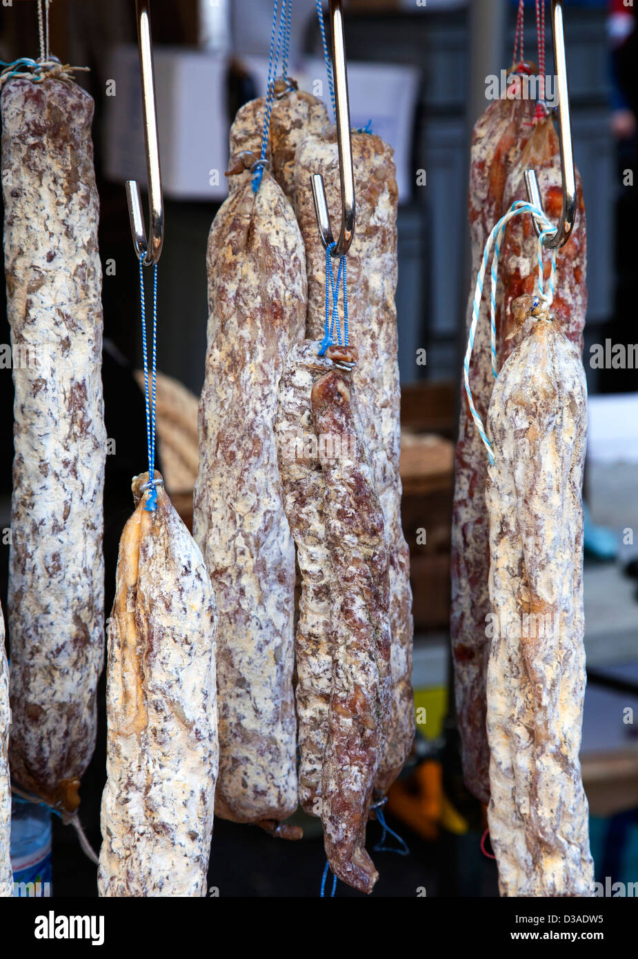 Salami hanging hires stock photography and images Alamy