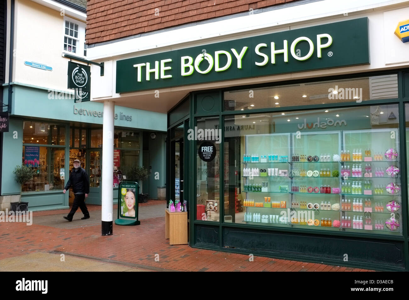 the body shop sevenoaks kent uk 2013 Stock Photo Alamy