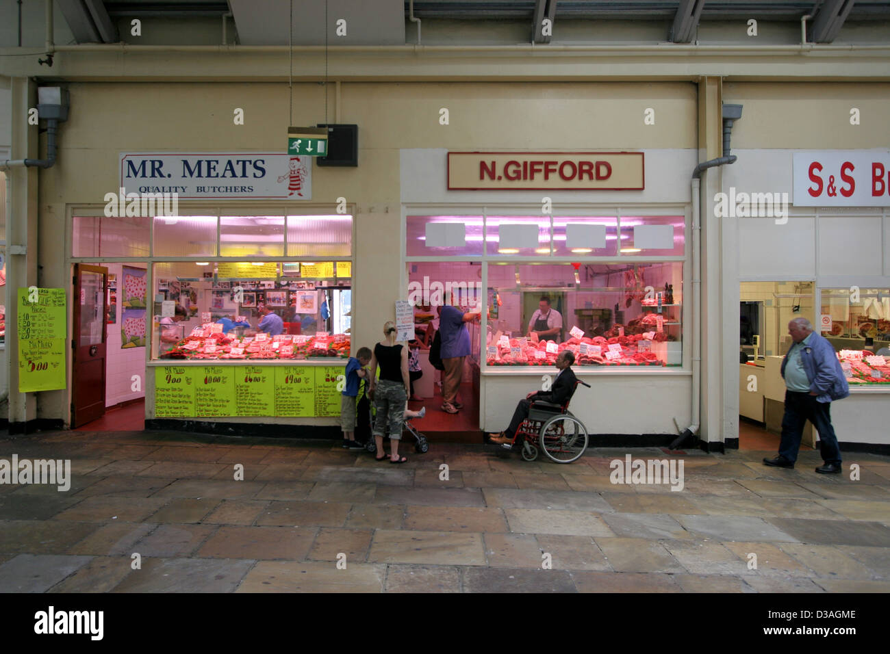 Kirkgate Market Leeds Is A Market In Leeds West Yorkshire England   Kirkgate Market Leeds Is A Market In Leeds West Yorkshire England D3AGME 