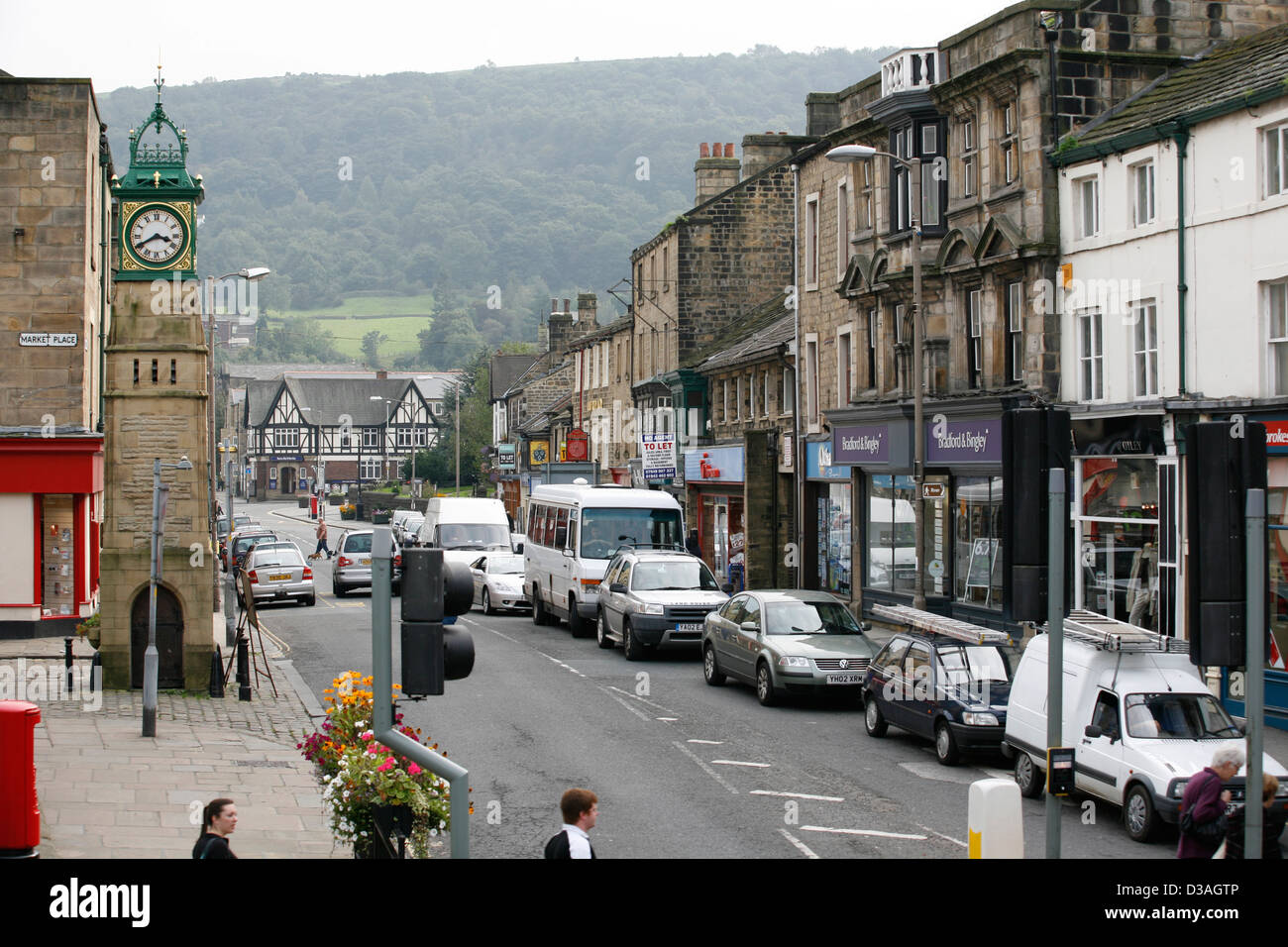 Otley Market town in West Yorkshire Stock Photo