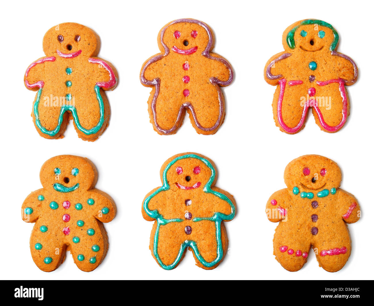 Gingerbread Cookies Stock Photo