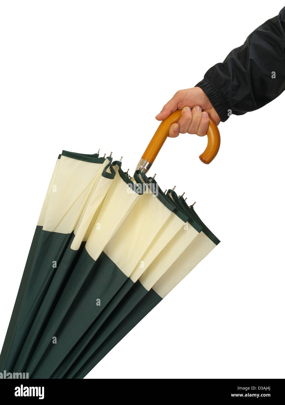 Hand with Umbrella Stock Photo Alamy