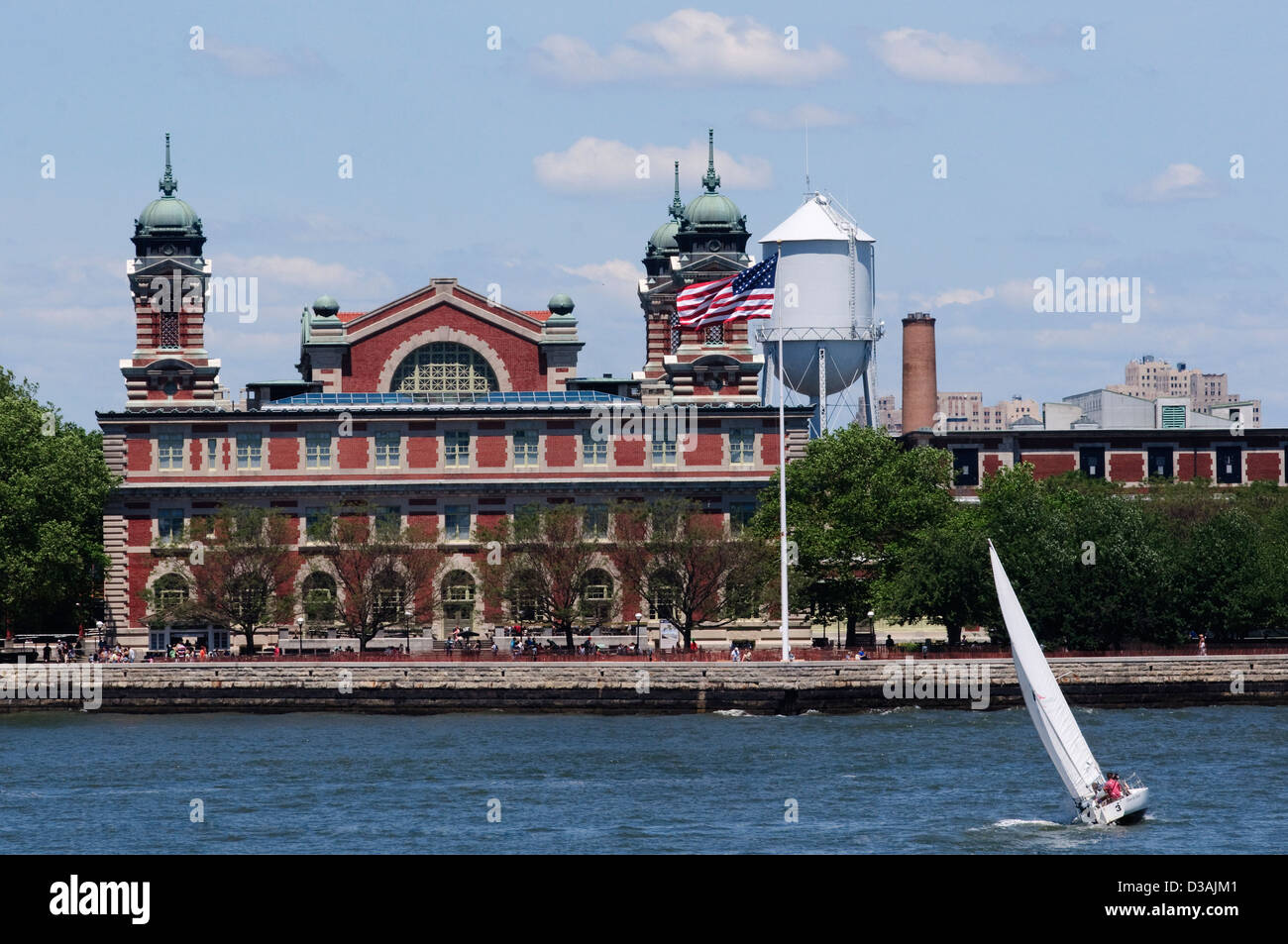 USA, New York, Ellis Island, Ellis Island Immigration Museum Stock Photo