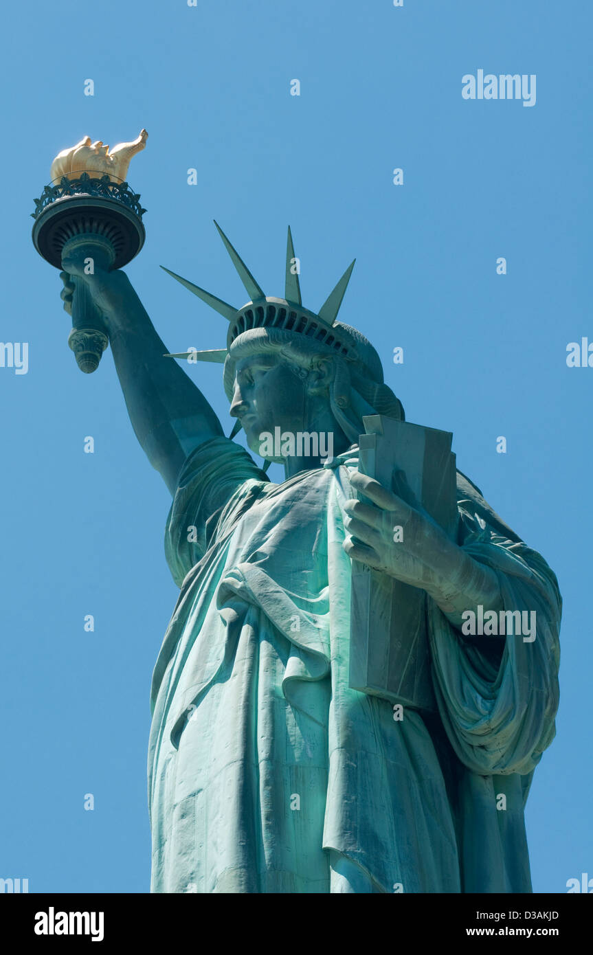 Usa, New York, Statue Of Liberty Stock Photo - Alamy