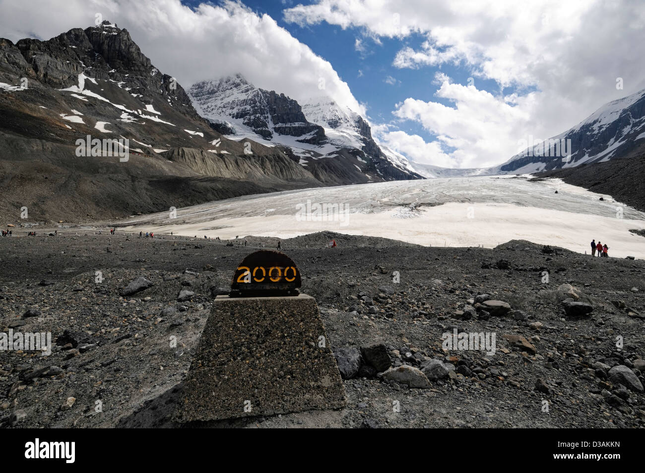 Athabasca Glacier Columbia Icefield Jasper National Park Alberta Canada