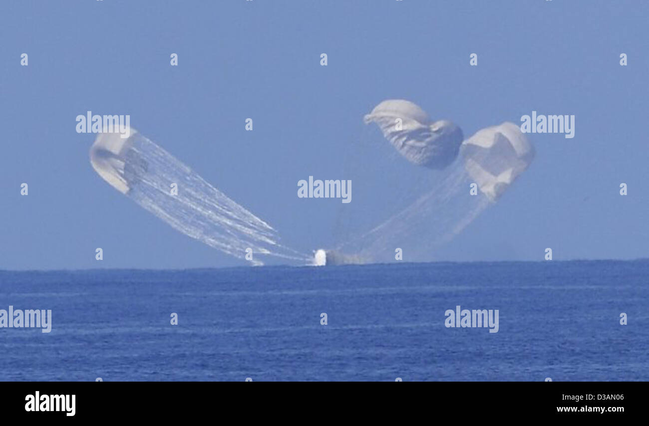 Space Shuttle Solid Rocket Boosters (NASA, 4/29/09) Stock Photo