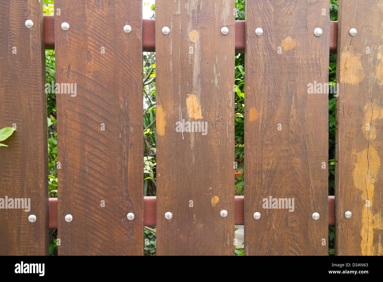 Fragment decorative old fence hi-res stock photography and images - Alamy