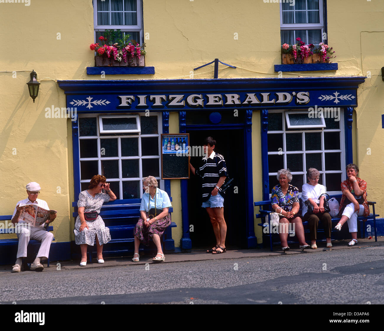 Fitzgerald's Pub in Avoca (Ballykissangel). County Wicklow, Ireland