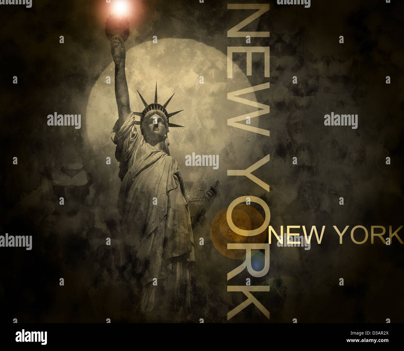 DIGITAL ART New York Stock Photo Alamy