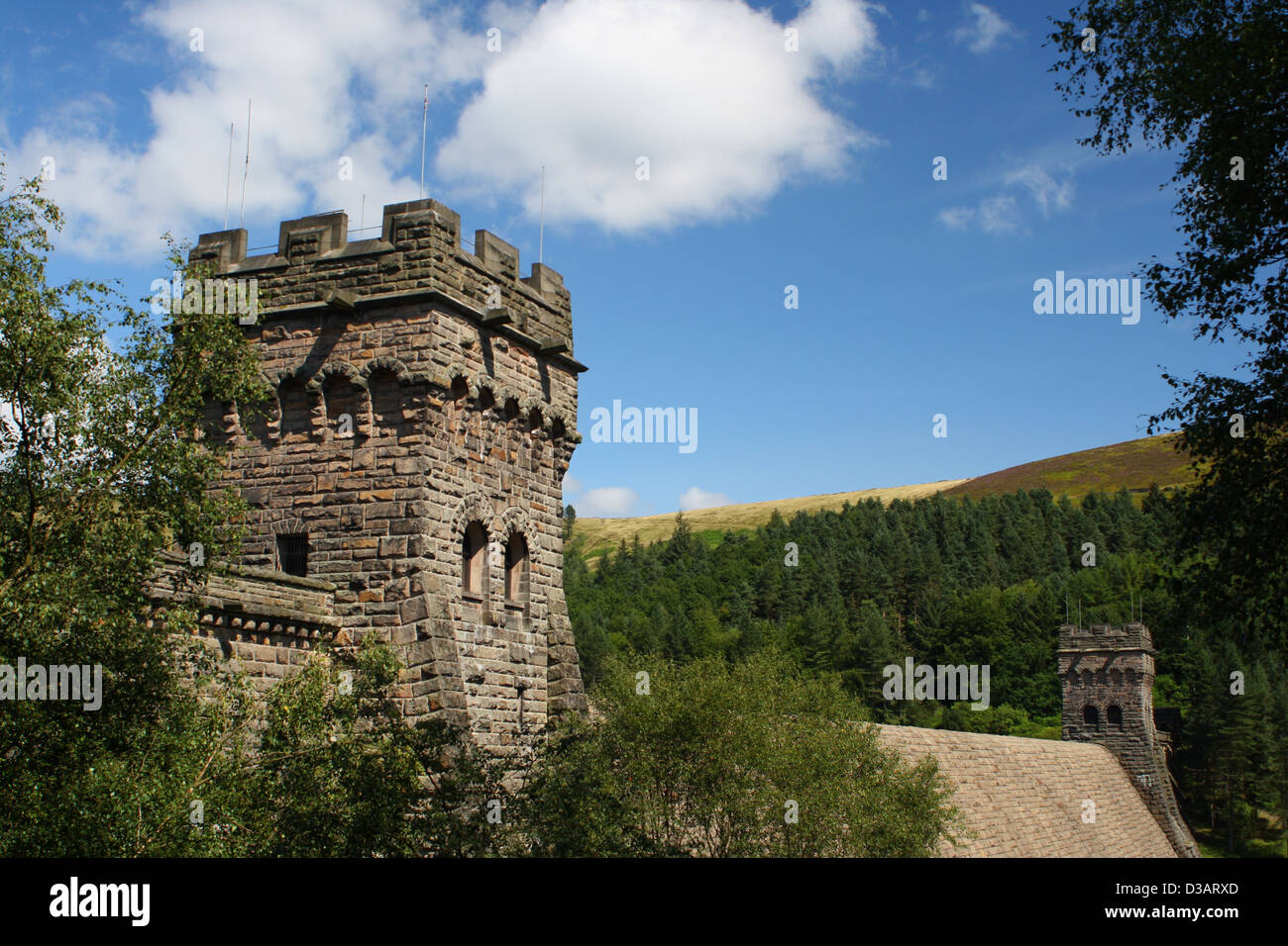 Ladybower reservoir in the upper Derwent valley Derbyshire Stock Photo ...