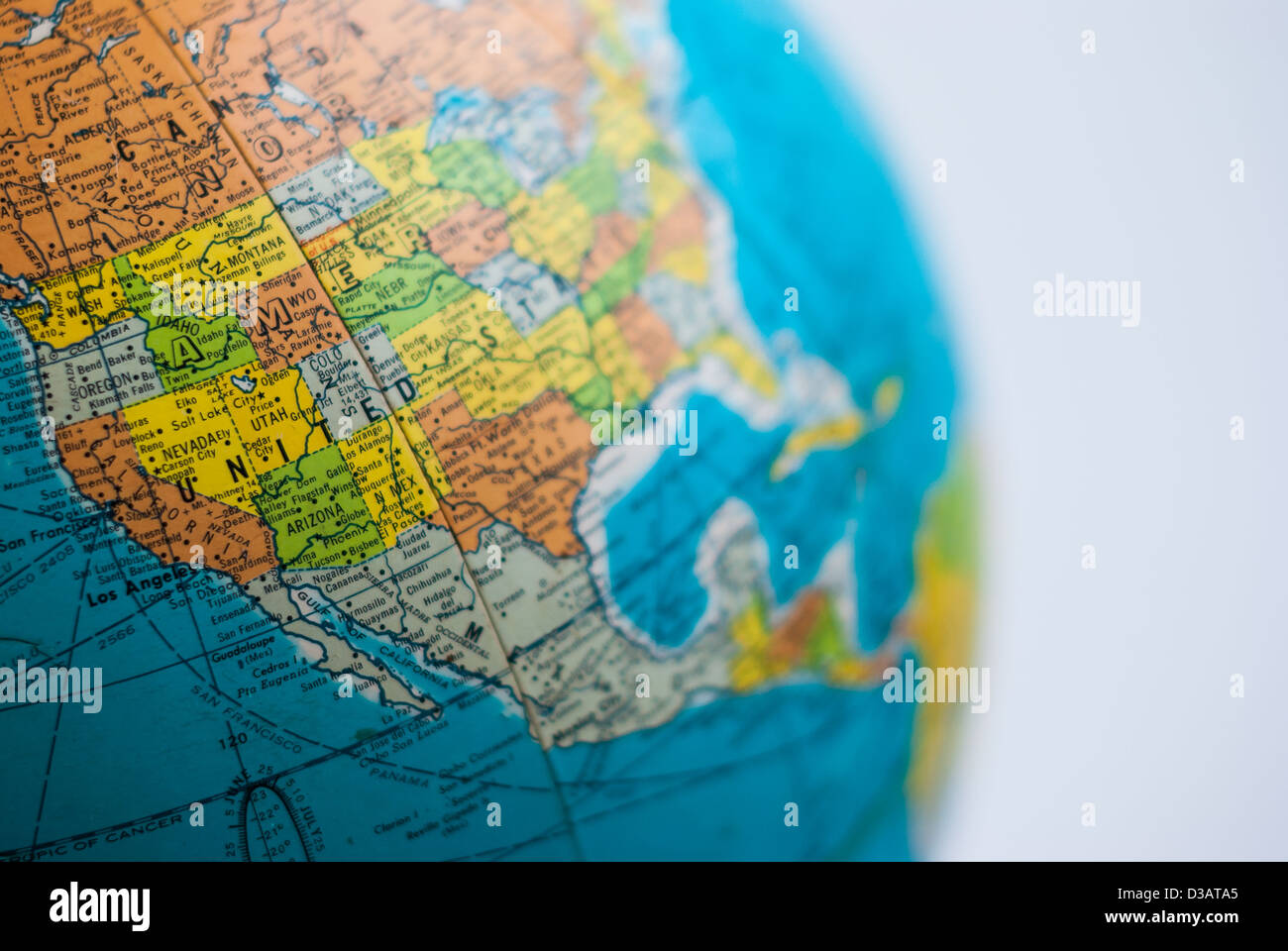 Antique united states map hi-res stock photography and images - Alamy