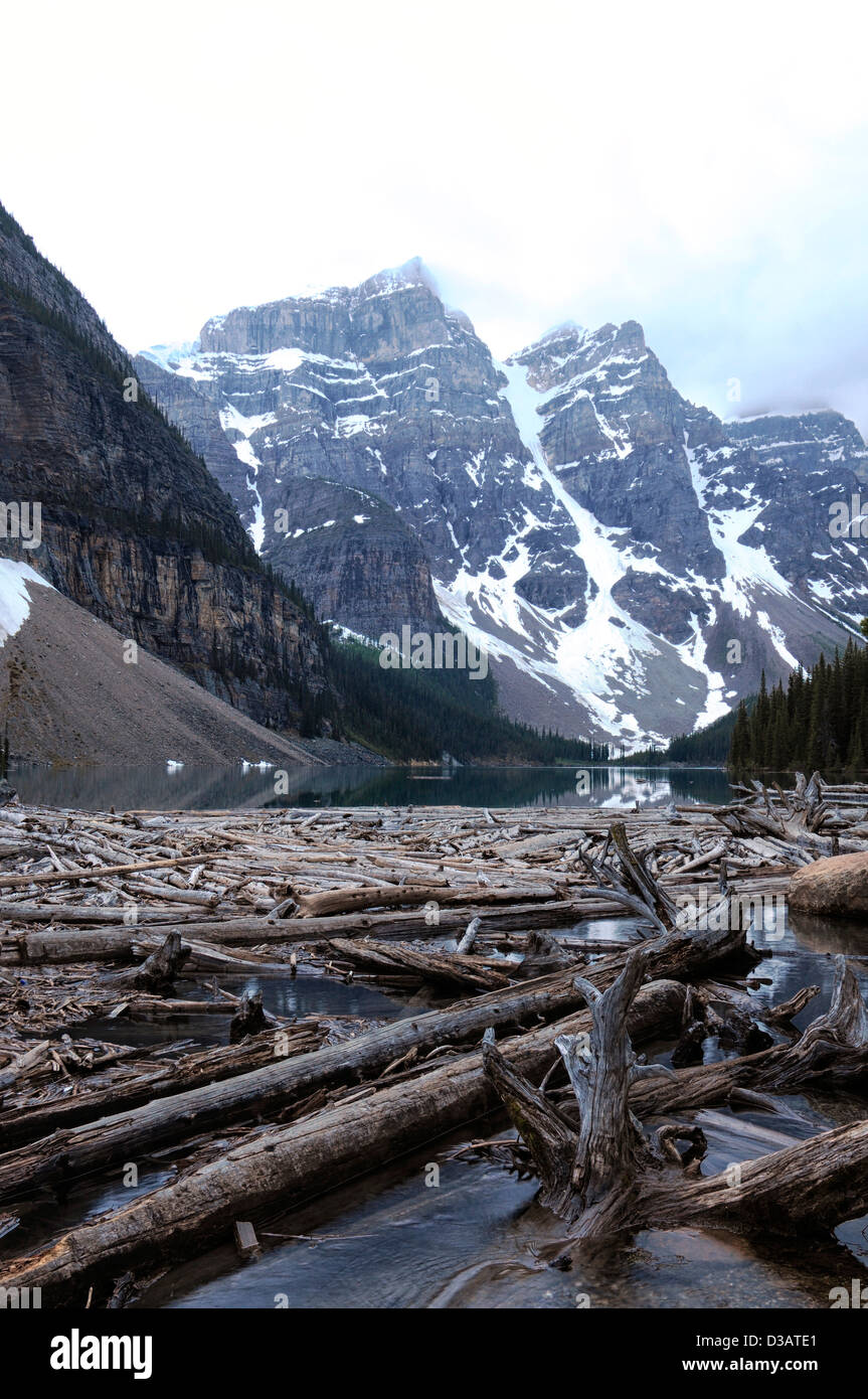 Moraine Lake Valley of the Ten Peaks Banff National Park Canadian Rocky ...