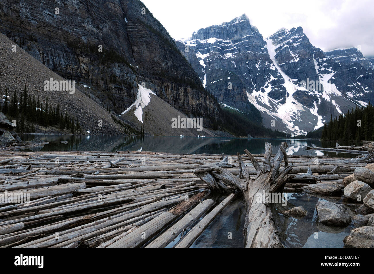 Moraine Lake Valley of the Ten Peaks Banff National Park Canadian Rocky ...