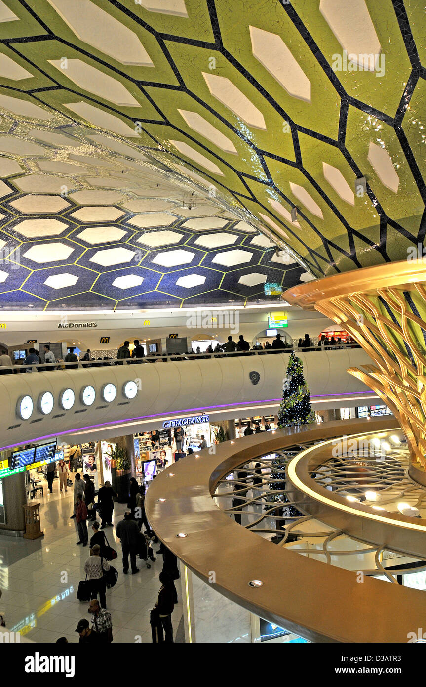 Abu Dhabi international airport Stock Photo