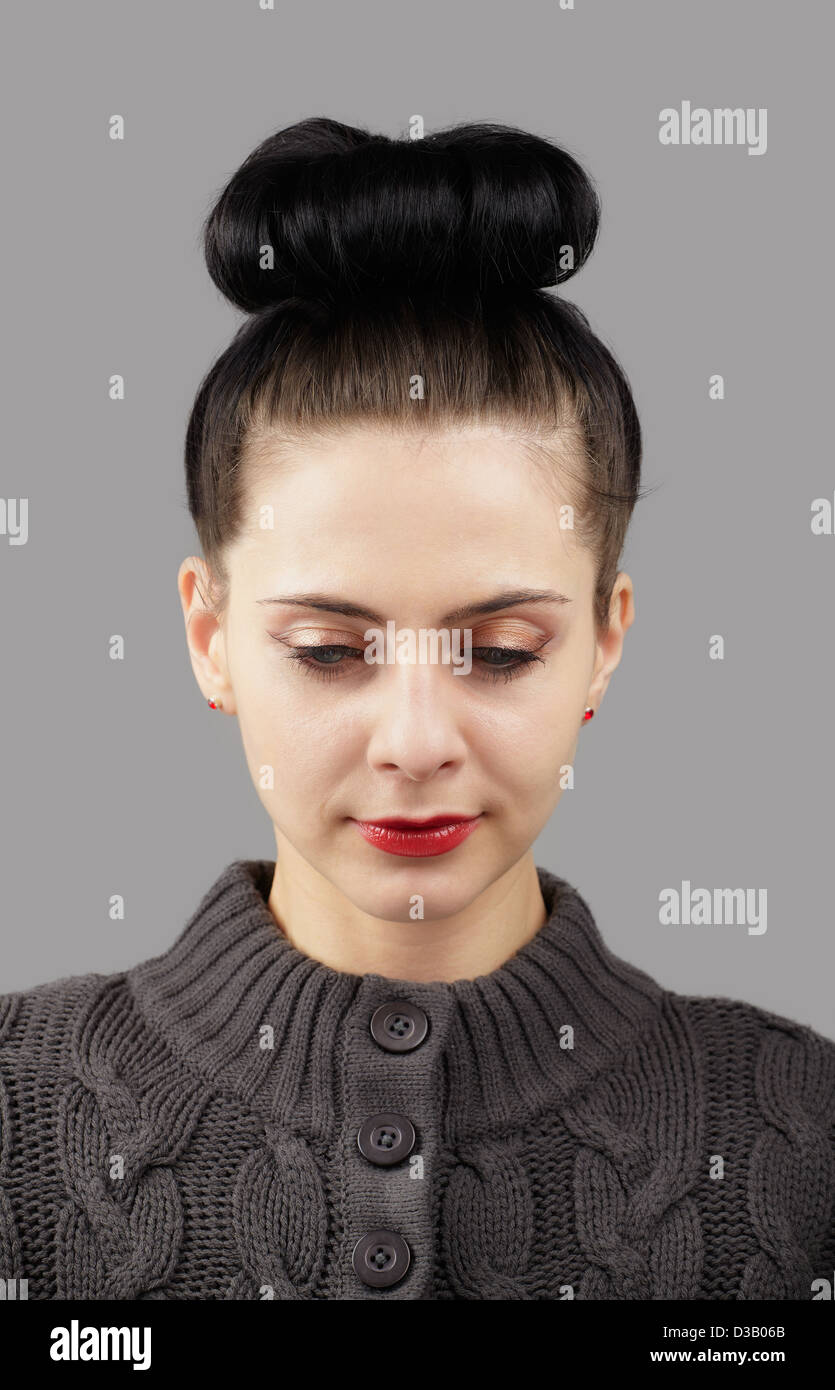 Sad beautiful woman hi-res stock photography and images - Alamy
