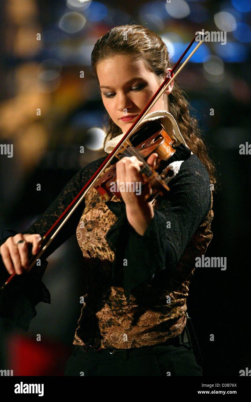 Dpa us violinist hilary hahn High Resolution Stock Photography and