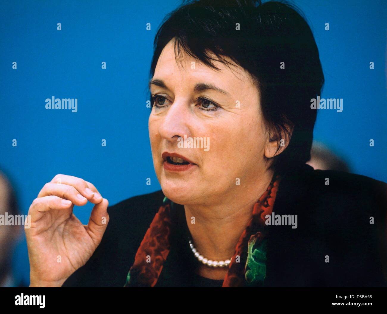 (dpa) - Designated Justice Minister Brigitte Zypries, then State ...