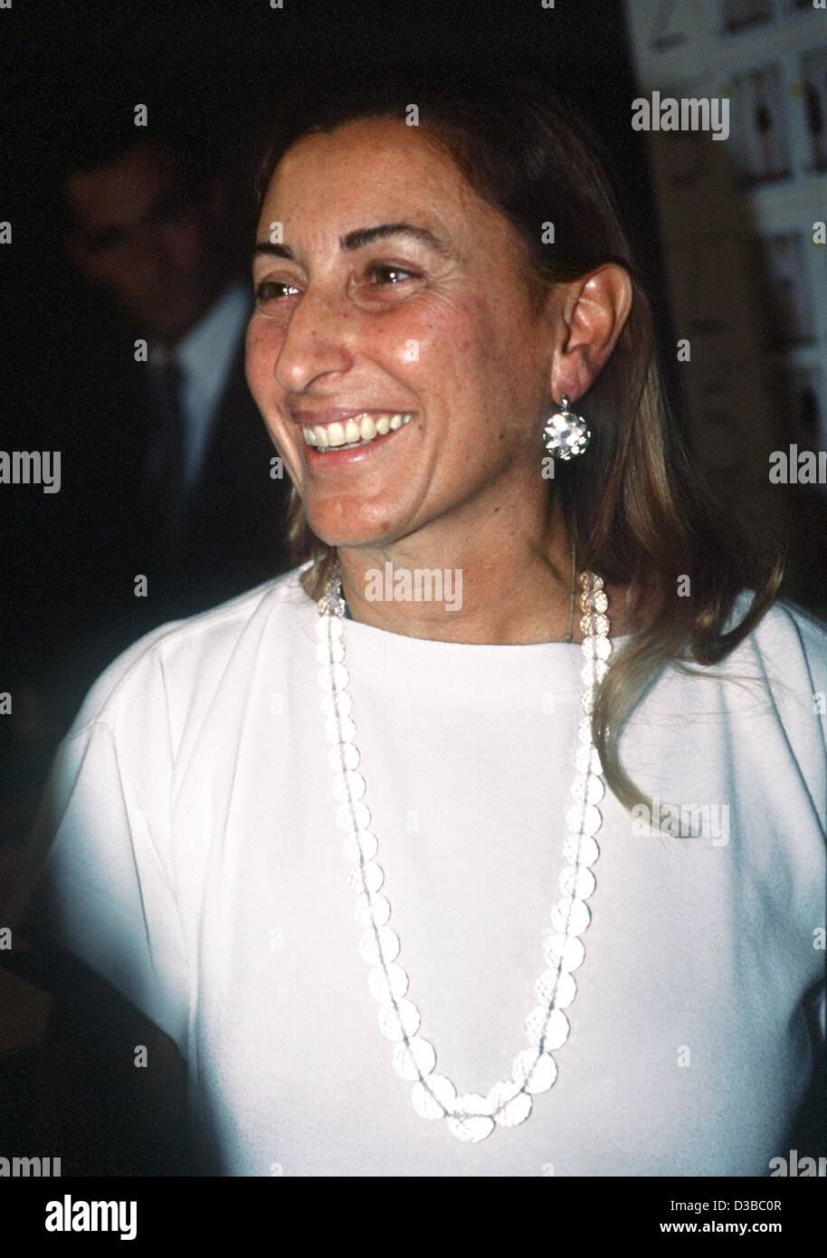 Designer miuccia prada hi-res stock photography and images - Alamy