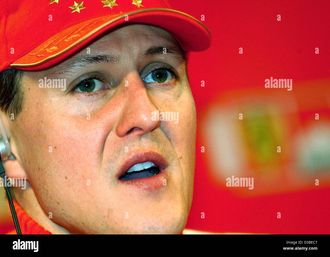 Michael schumacher in ferrari 2003 hi-res stock photography and images