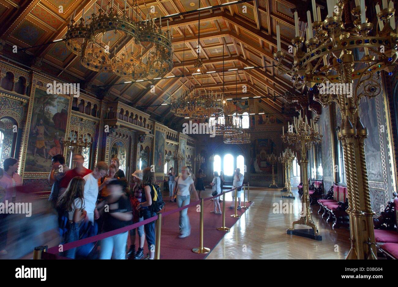 Neuschwanstein castle interior hi-res stock photography and images - Alamy