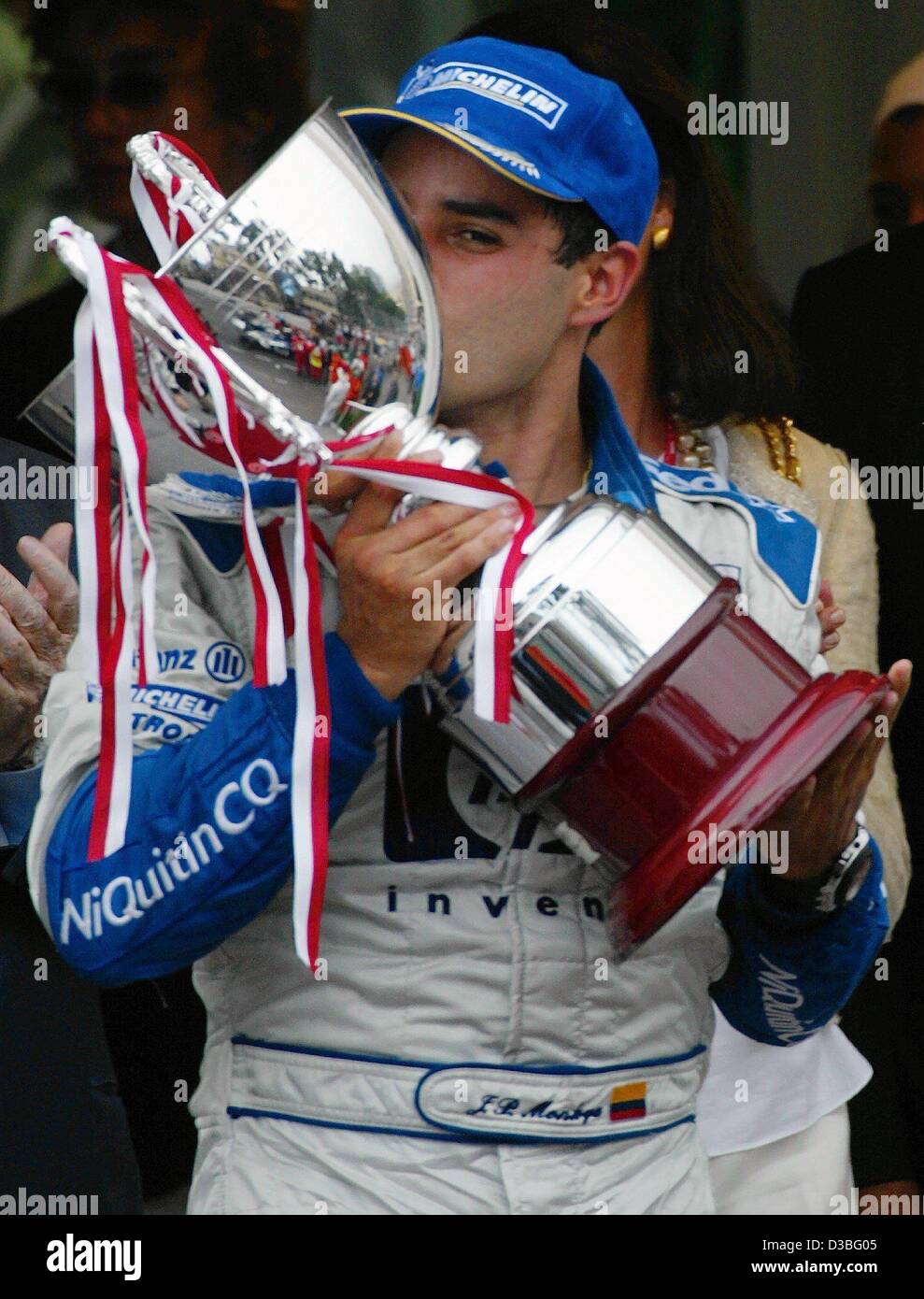 The trophy won at the 2003 Monaco Grand Prix by Juan Pablo…