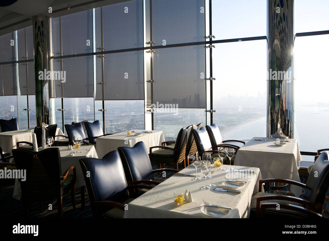 Burj al arab hotel interior restaurant hi-res stock photography and ...
