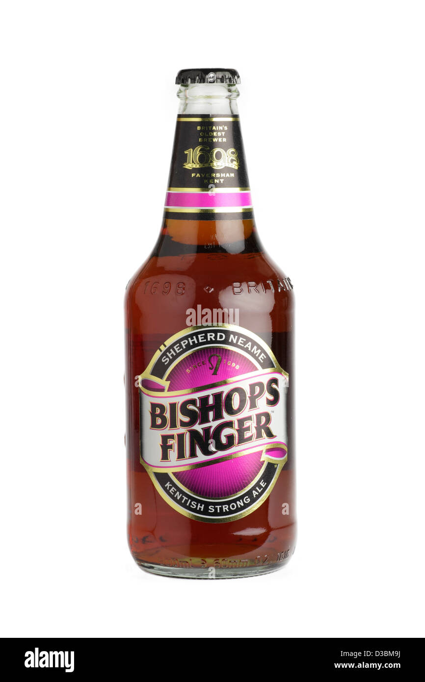 Bishops finger kentish ale Stock Photo - Alamy