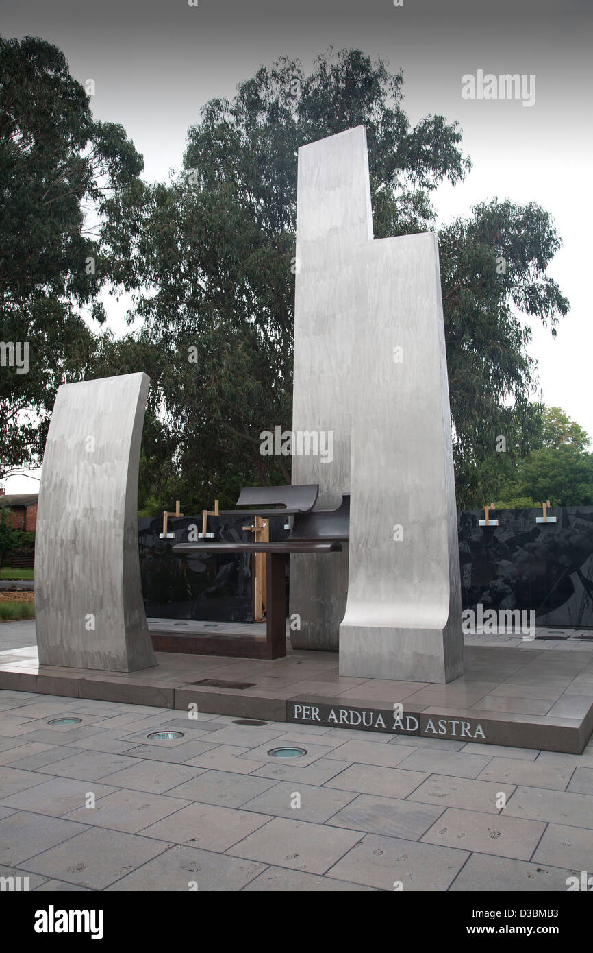 The Royal Australian Air Force Memorial on Anzac Parade Canberra Stock