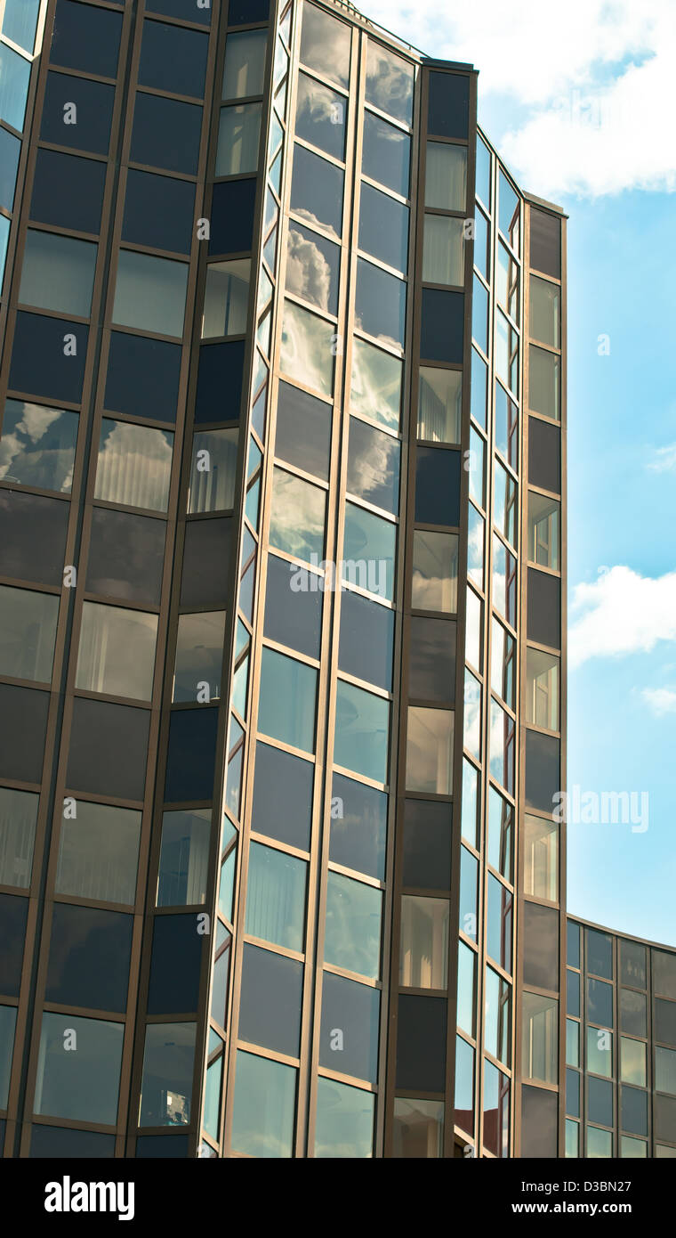 Contemporary, Front View, Skyscraper, Building Exterior, Travel