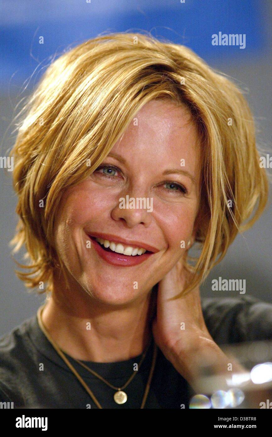 (dpa) - Meg Ryan presents her latest film 'In the Cut' at the Toronto Filmfestival in Toronto, Canada, 9 September 2003. Stock Photo