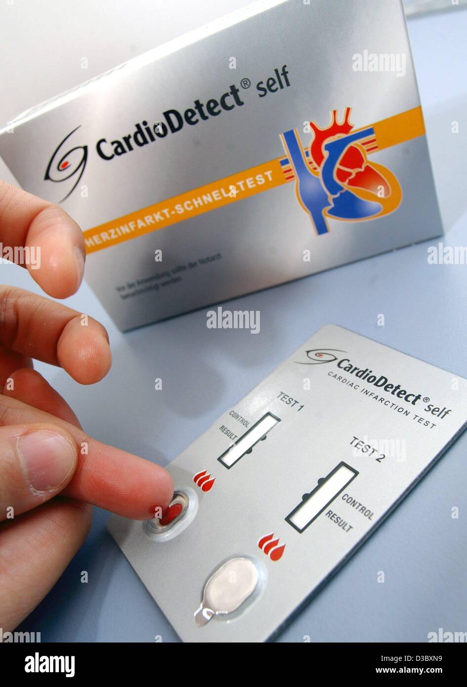 Herzinfarkt schnelltest hires stock photography and images Alamy
