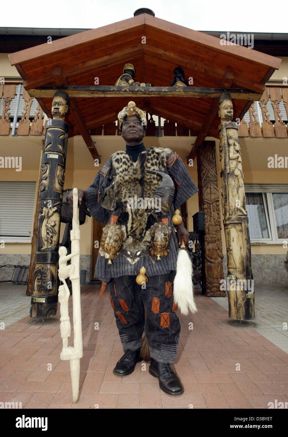 Dpa Cephas Bansah King Of The Tribe Of The Ewe In Ghana And