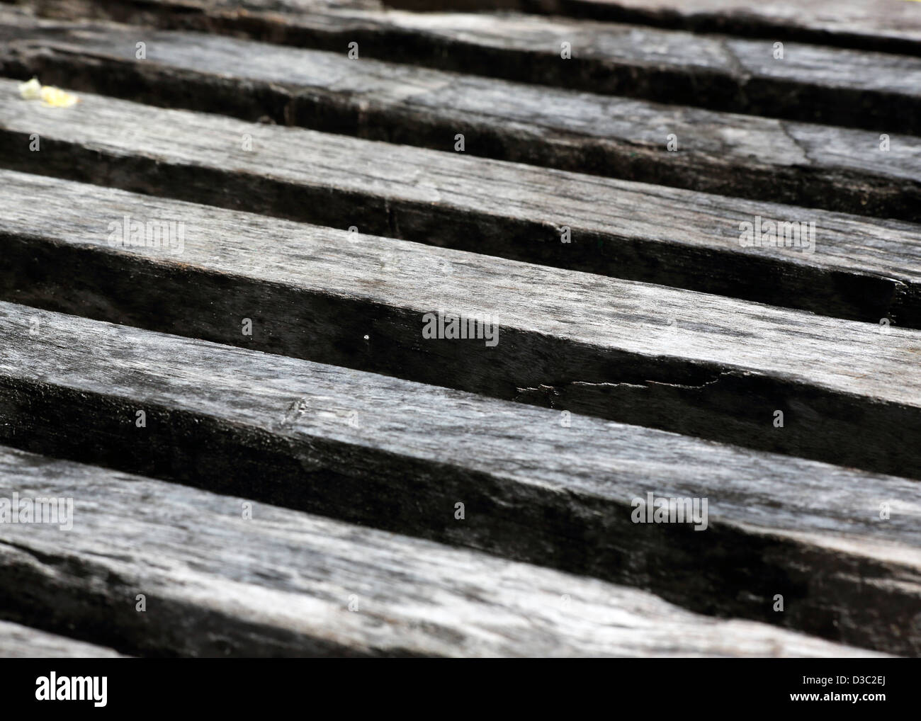 DISTRESSED WOOD BACKGROUND Stock Photo