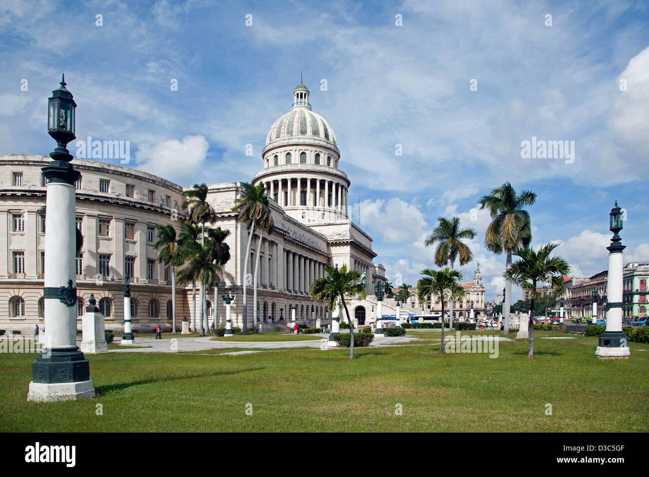 The El Capitolio / National Capitol Building in Neo-classical style in the capital city Havana, Cuba, Caribbean Stock Photo