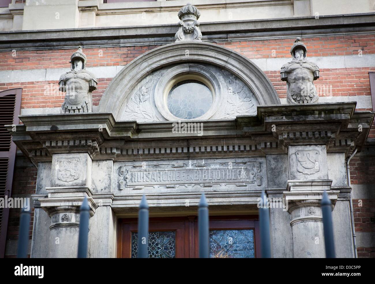 Archive and library of the Dutch Royal House in the garden of Palace ...