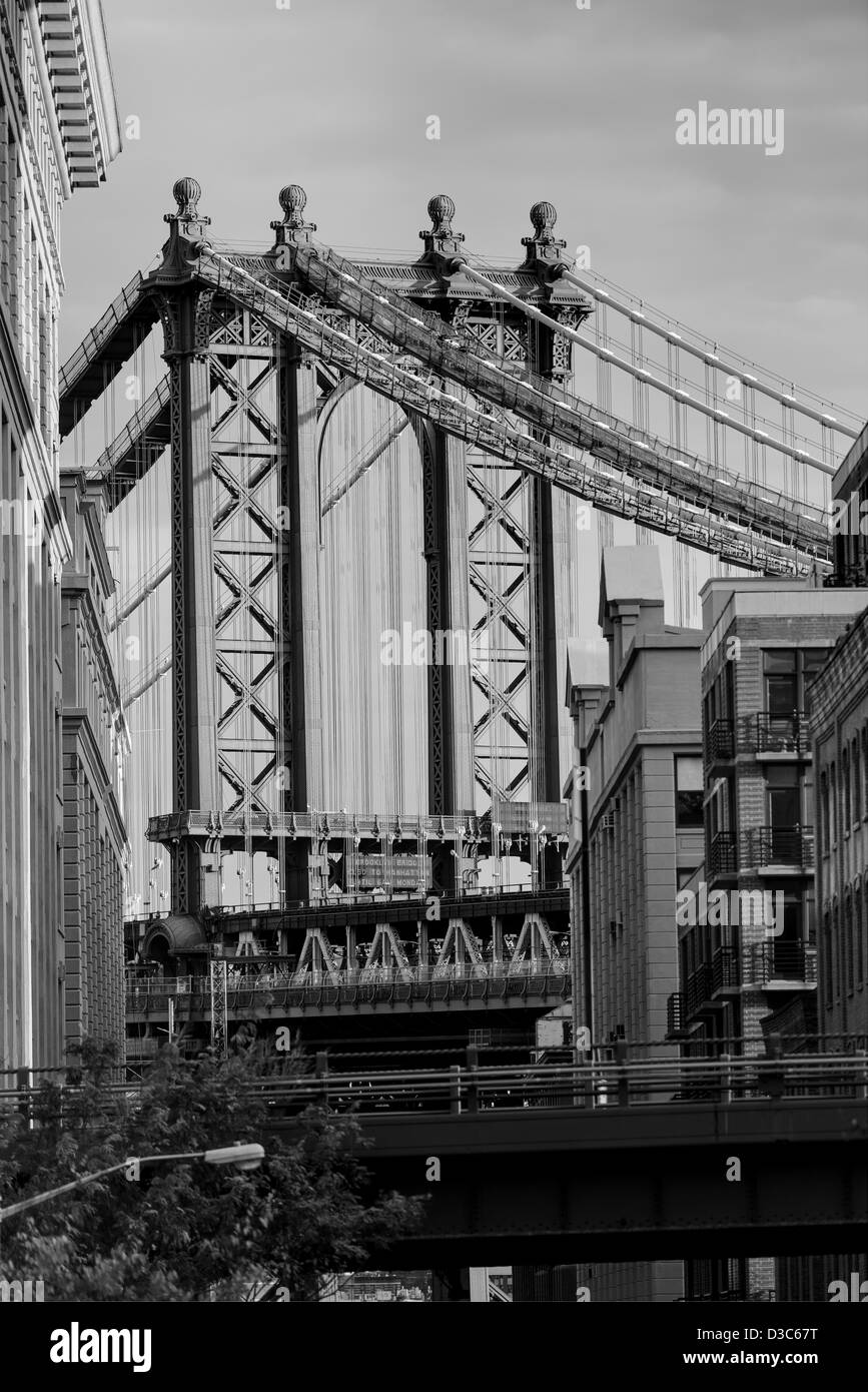 Queensboro Bridge Across The River Hudson New York City USA Stock Photo