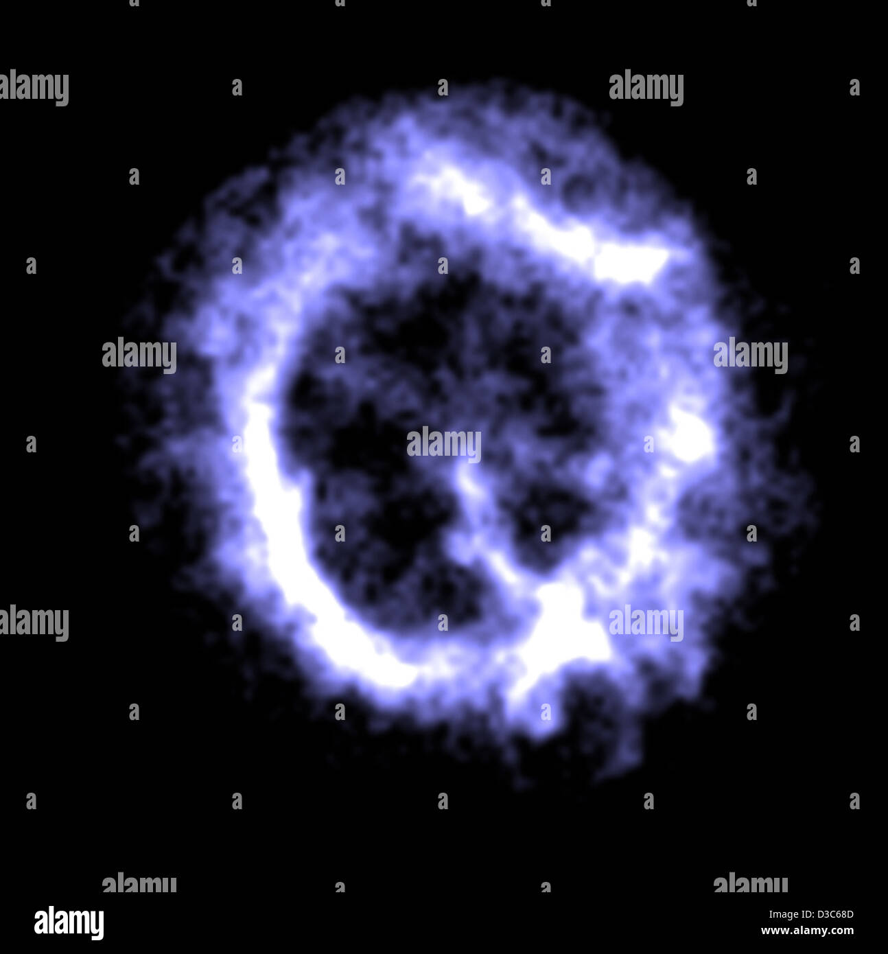 NASA's Chandra X-ray Observatory captures a 'flaming wheel' in the ...