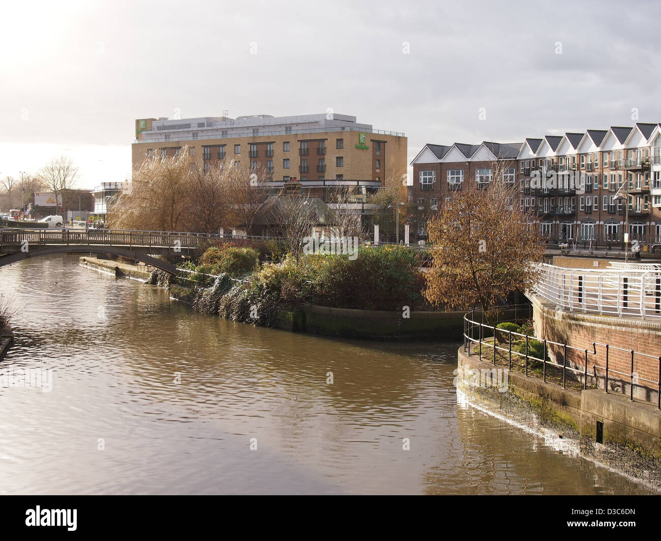 Brentford lock Stock Photo