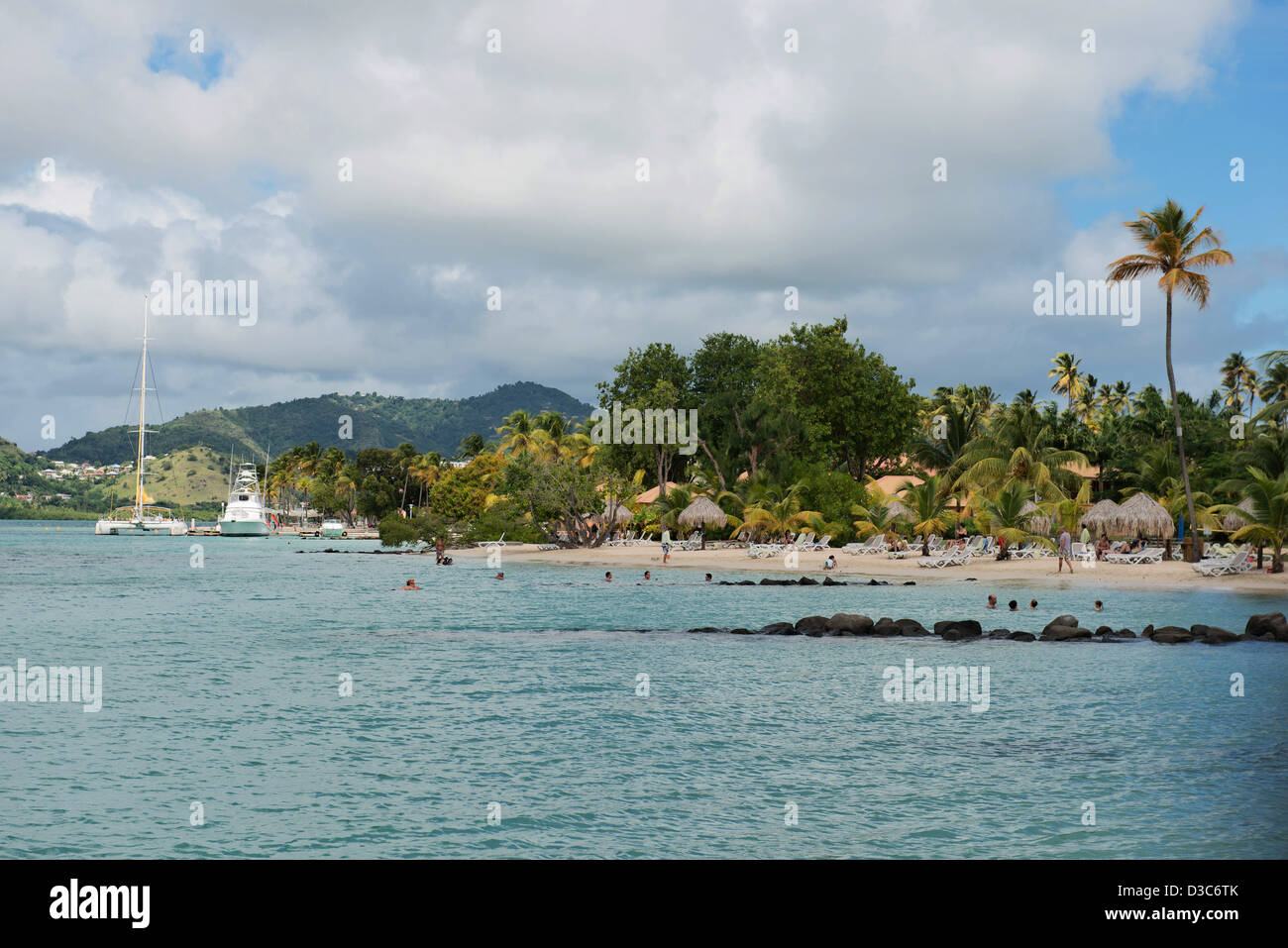 Club Med les Boucaniers, beach luxury resort, Le Marin, Martinique