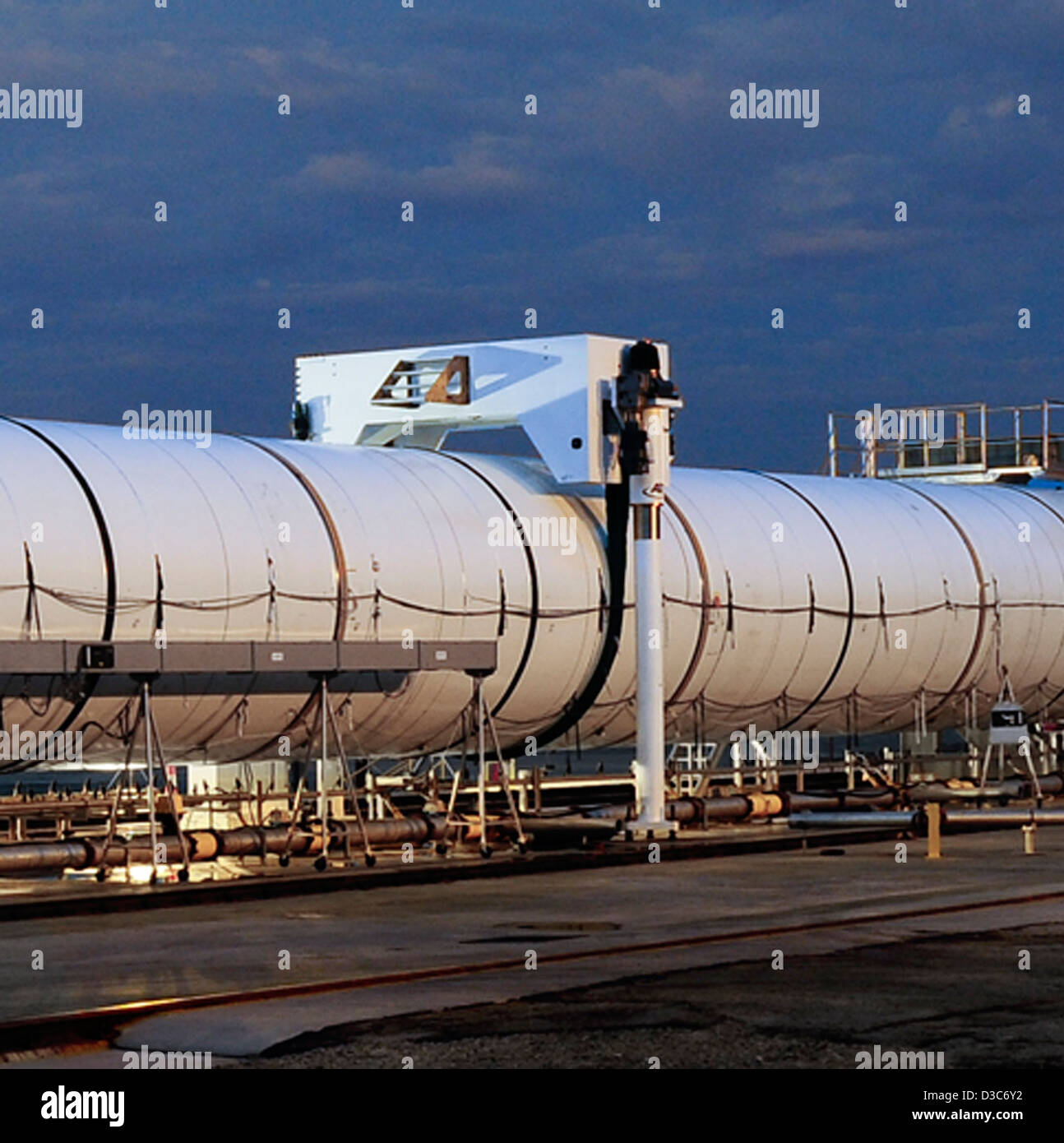 Ares I Rocket: 3.6 Million Pounds of Thrust! (NASA, Ares, 8/21/09) Stock Photo