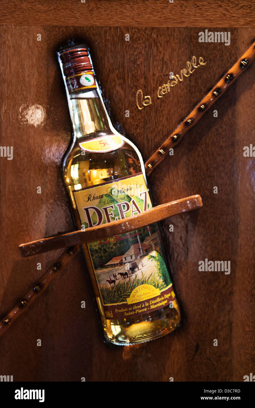 Depaz Distillery, Distillerie Depaz, Saint Pierre, Martinique Island, Lesser Antilles,  Caribbean Sea, France Stock Photo