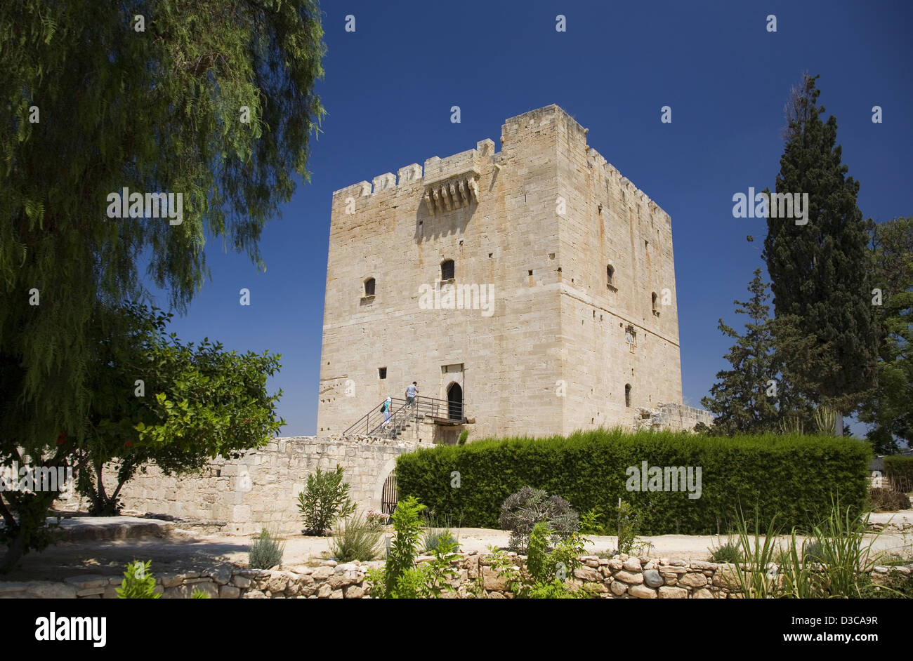 Kolossi Castle Near Limassol, Cyprus, Europe Stock Photo