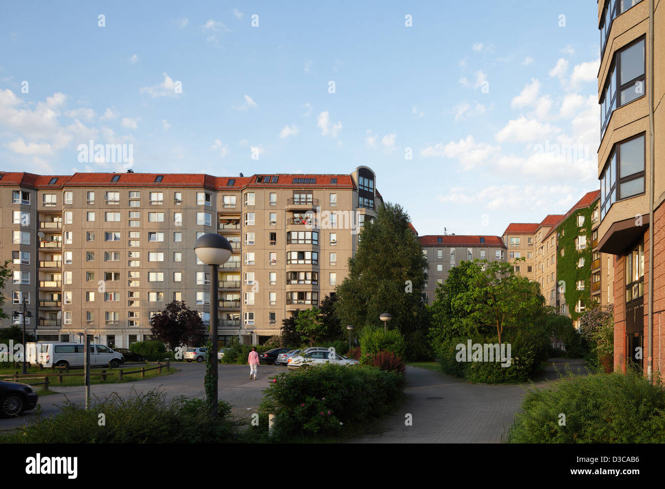 Berlin, Germany, prefabricated at the Wilhelmstrasse Stock Photo