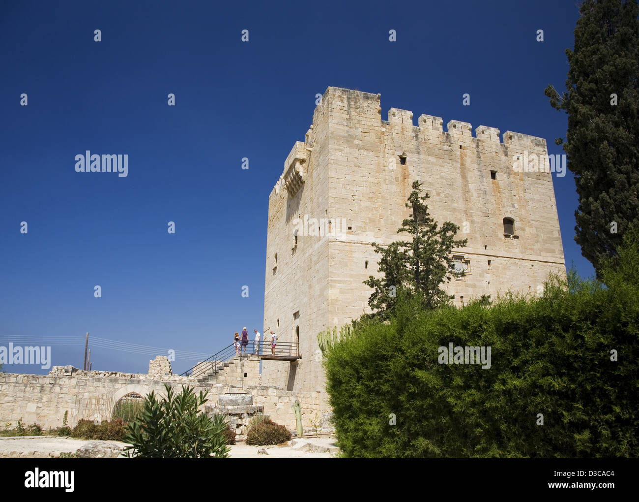 Kolossi Castle Near Limassol, Cyprus, Europe Stock Photo