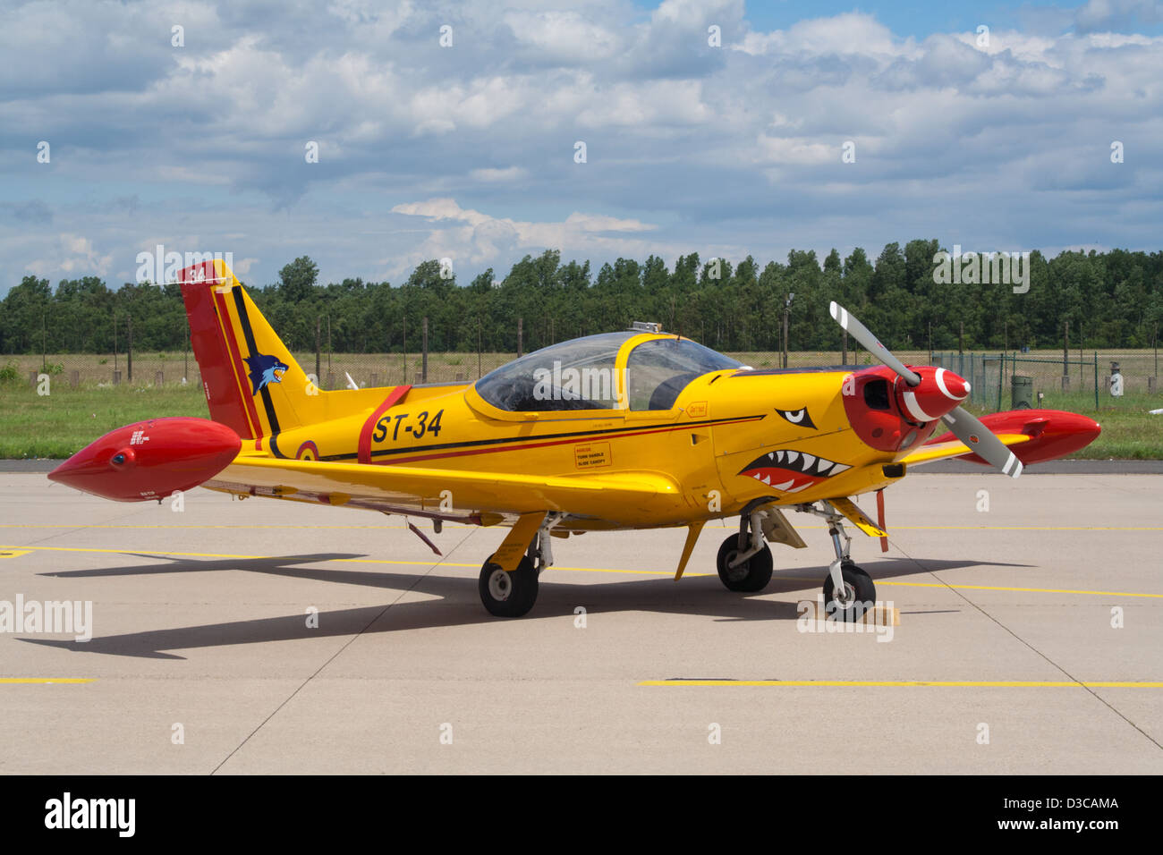 Belgian Air Force Aermacchi SF.260 training aircraft Stock Photo Alamy