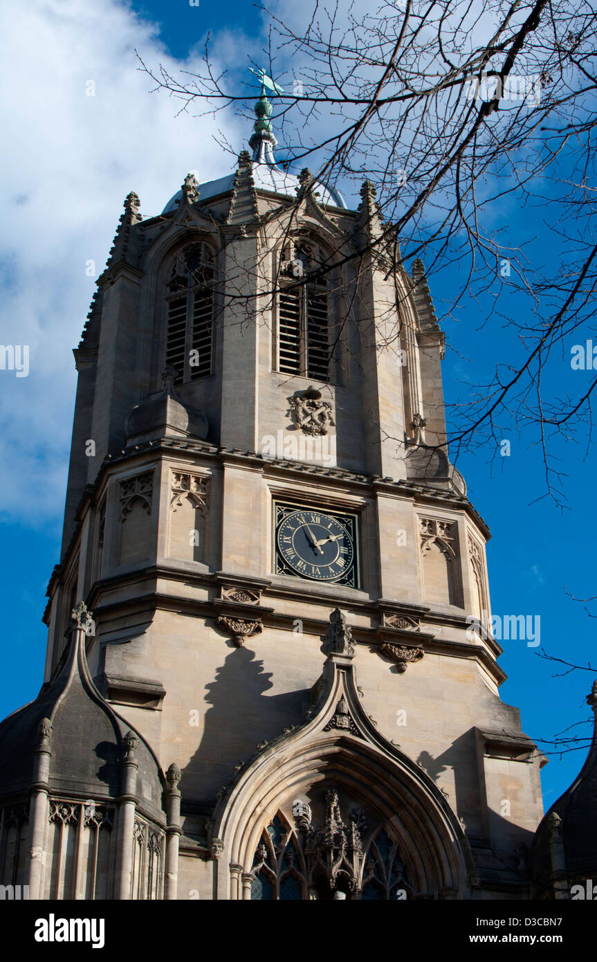 The Tom Tower, Christ Church College, Oxford, UK Stock Photo